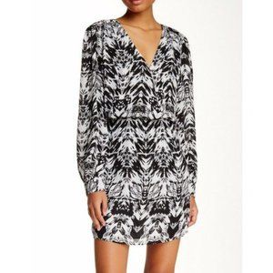 Parker Lila Faux Wrap Mini Dress